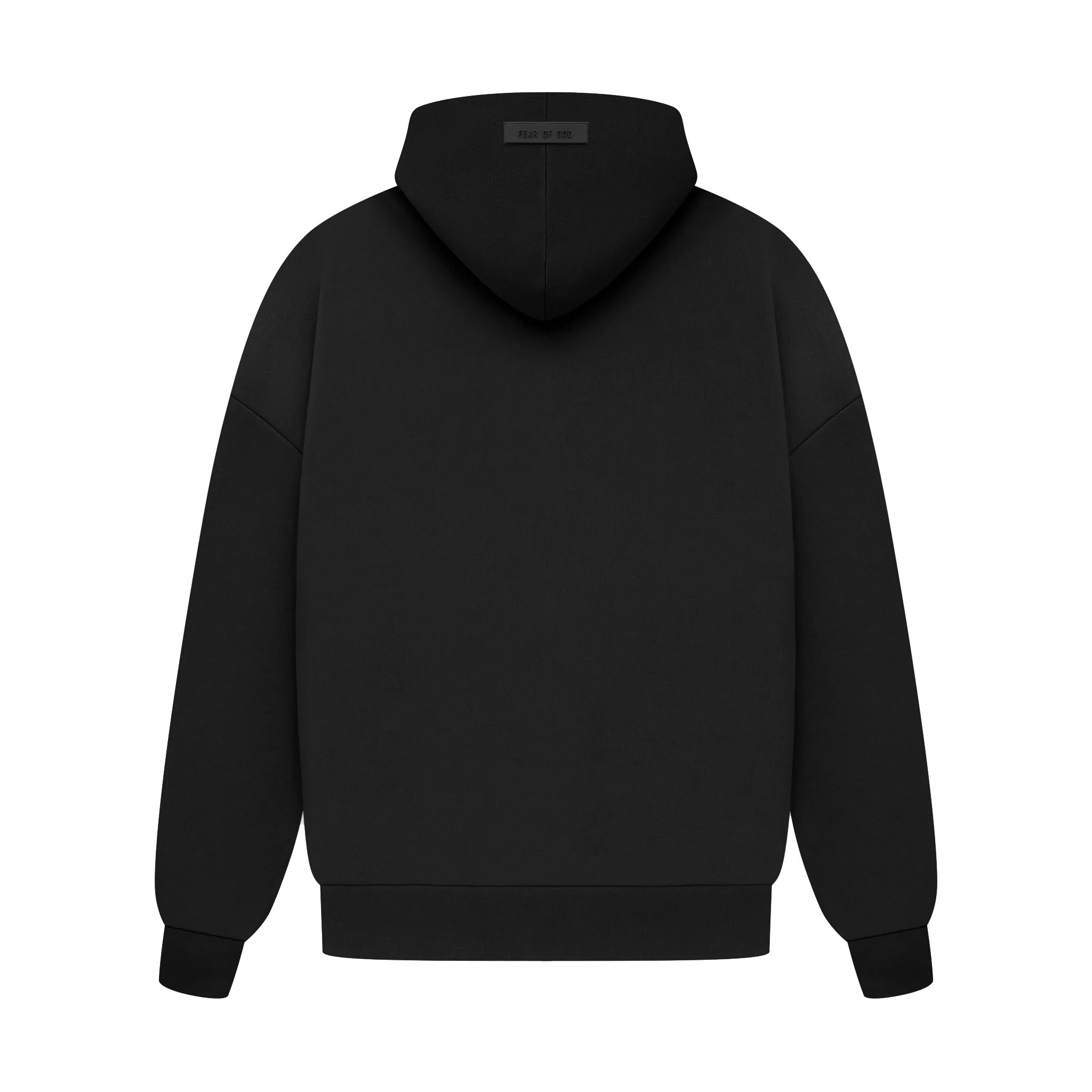 Fear Of God Essentials The Black Collection Hoodie - Black | Australia New Zealand BACK
