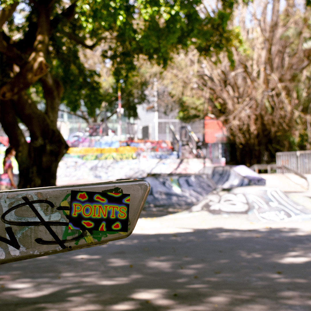 Points Sticker Pack '26 Heat Map Brisbane Australia