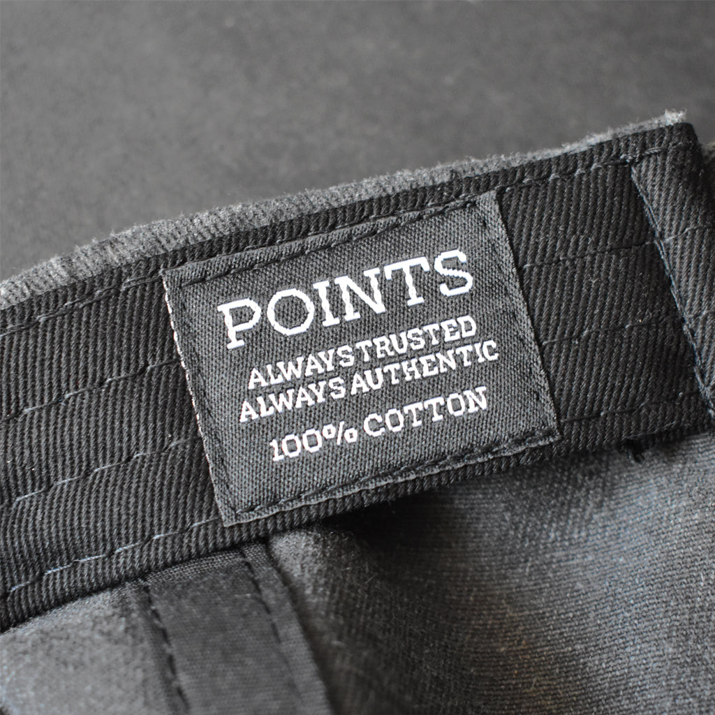 Points 'For The City' Cap - Distressed Black | Brisbane Australia New Zealand