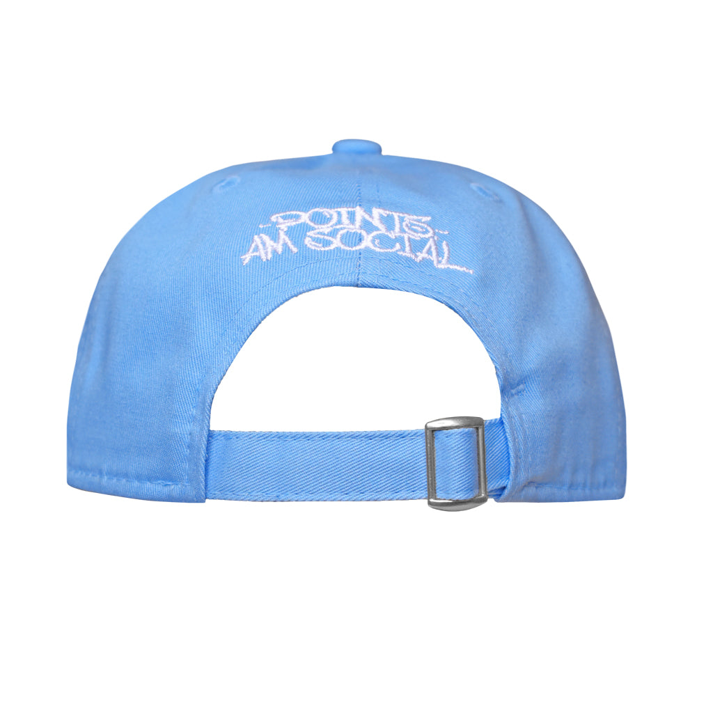 Points x AM Social Cap - Blue Australia New Zealand BACK
