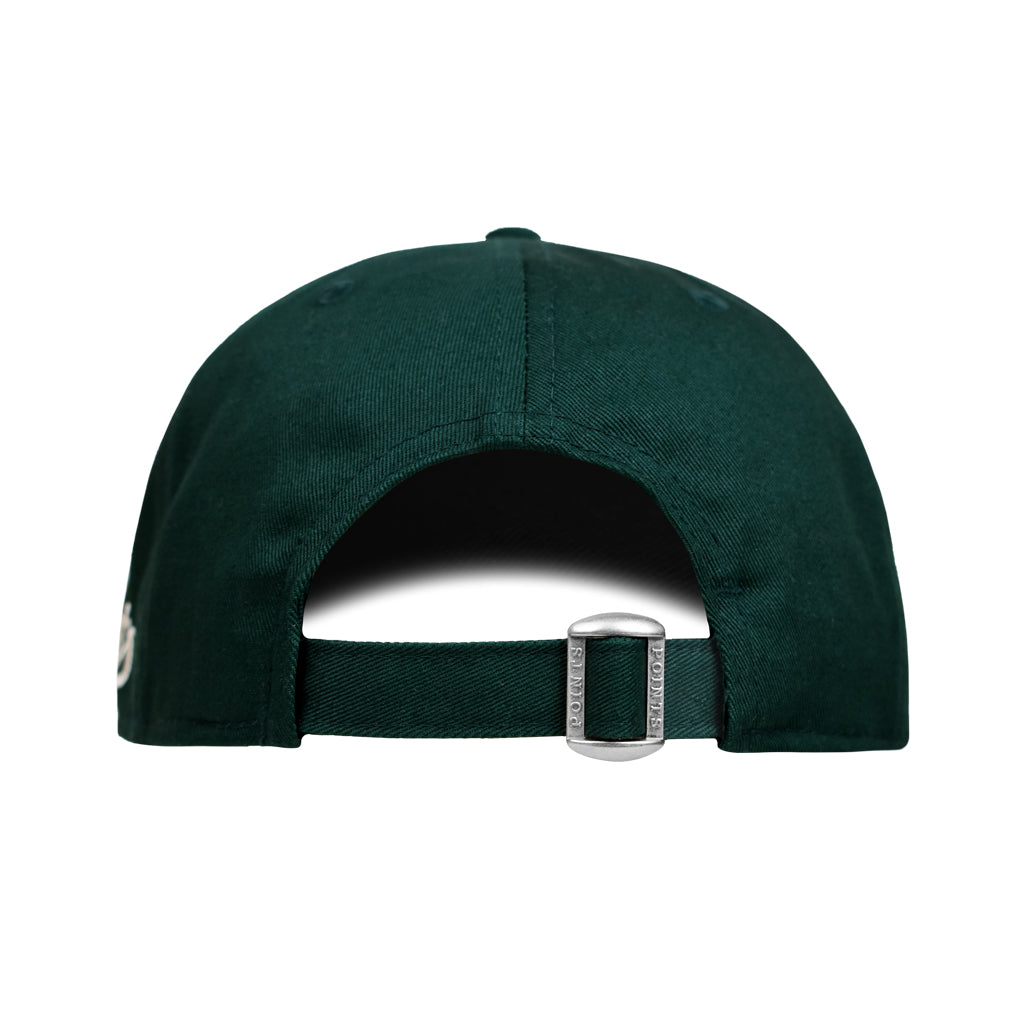 Points Team BNE Baseball Cap - Dark Green / Off White | Brisbane Australia BACK