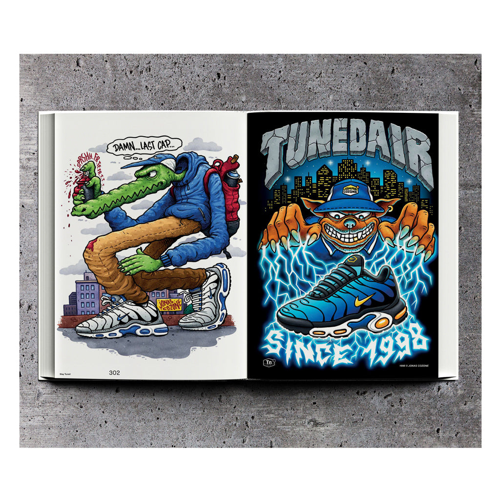 Sneaker Freaker x Footlocker x Nike Air Max Plus TN Book - Stay Tuned | Australia New Zealand STICKERS