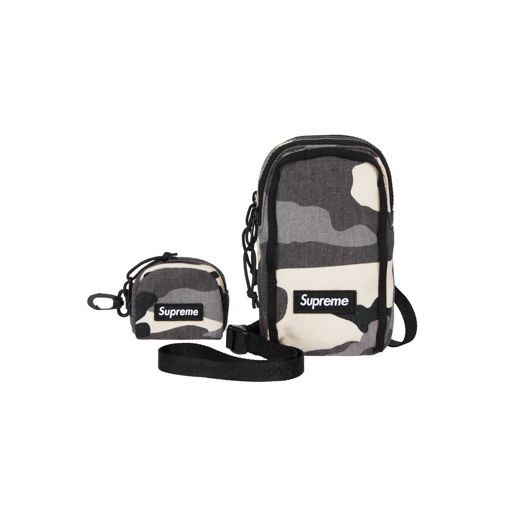 Supreme Camera Bag + Mini Pouch - Snow Camo | Australia New Zealand FRONT