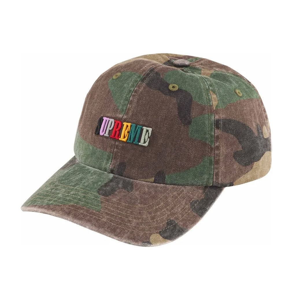 Supreme Pigment Dye 6-Panel Cap - Multi | Points Streetwear Store