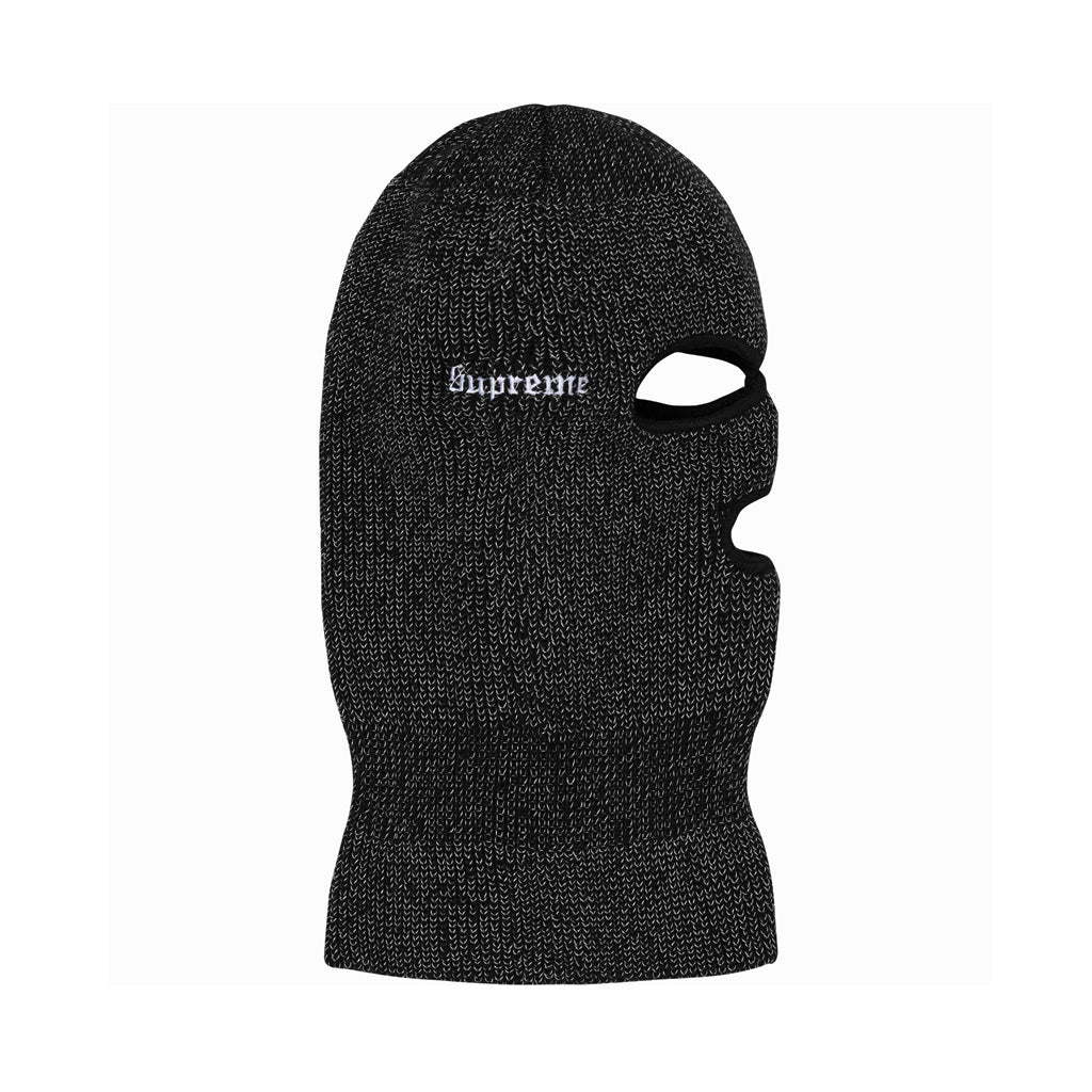 Supreme Reflective Balaclava - Black | Australia New Zealand SIDE VIEW