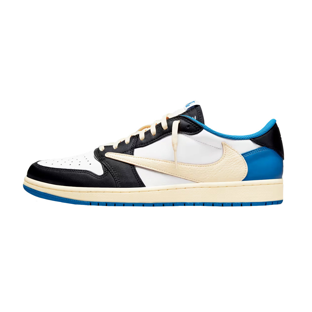 Nike x Travis Scott x Fragment Air Jordan 1 Low Retro OG SP - Military Blue | Australia New Zealand 