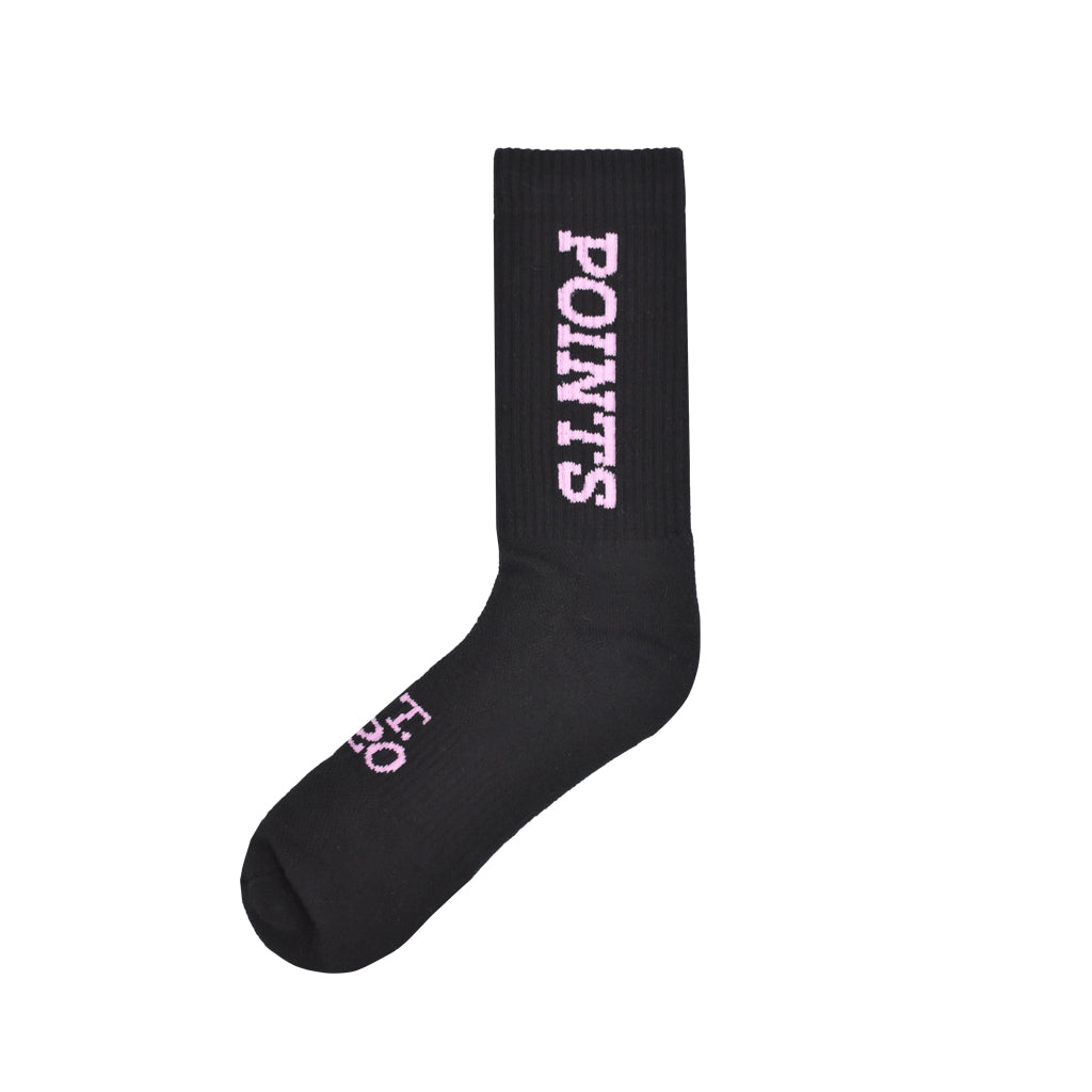 Points Sport Socks [Custom Dyed] - Hot Pink
